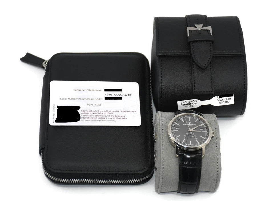 Vacheron Constantin Traditionnelle 18K White Gold Watch 4010T