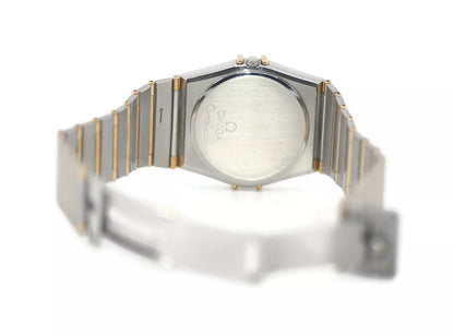 Omega Constellation Diamond Two Tone Stainless Steel Watch