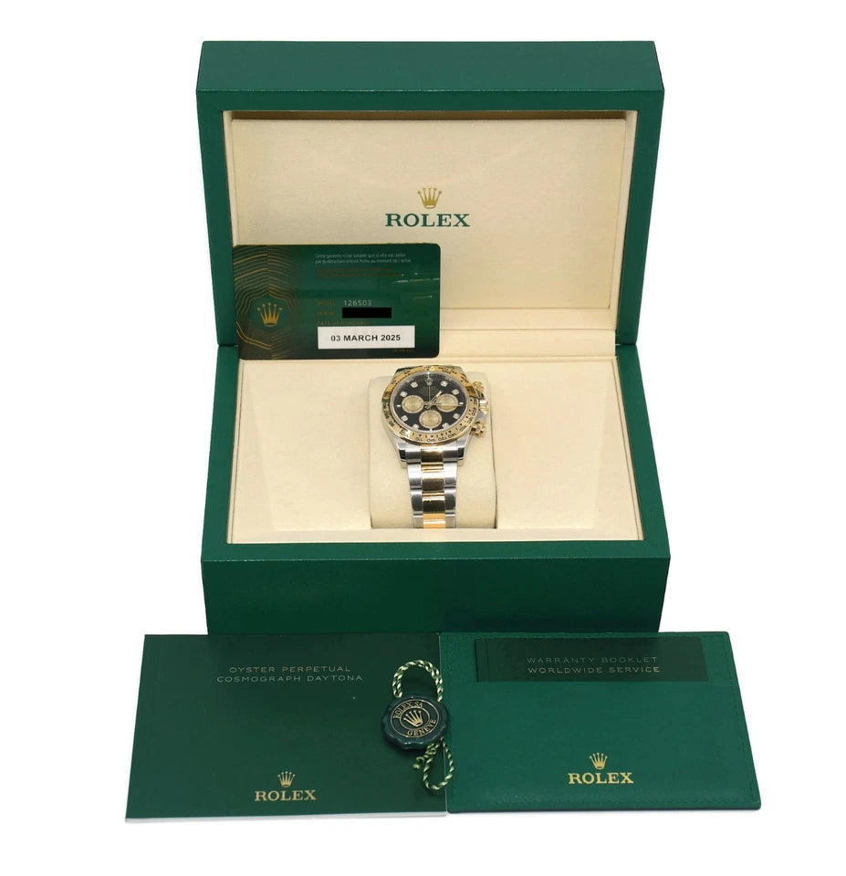 Rolex Daytona Diamond 18K/Stainless Steel Watch 126503
