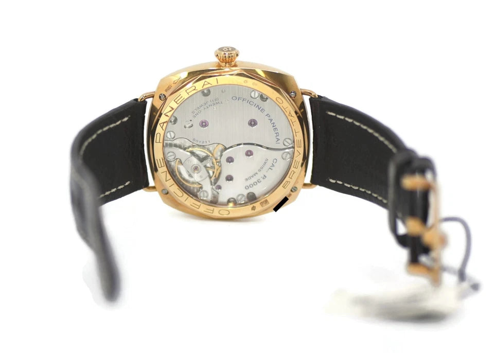 Panerai Radiomir 3 Day 18K Yellow Gold Watch PAM00379