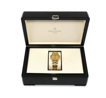 Patek Philippe Nautilus Gubelin 18K Yellow Gold Watch 3800/1J