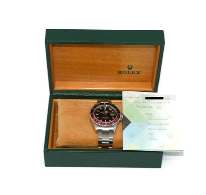 Rolex GMT-Master II Pepsi Stainless Steel Watch 16710