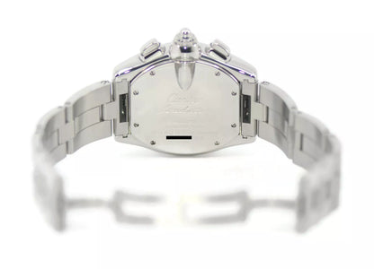 Cartier Roadster XL Chronograph Stainless Steel Watch W62020X6