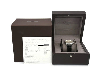 Glashutte Original Senator Chronograph Stainless Steel Watch 39-34-21-42-04