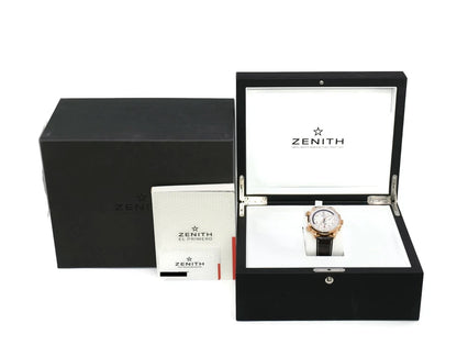 Zenith El primero Doublematic 18K Rose Gold Watch 18.2400.4046