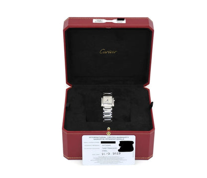 Cartier Tank Francaise SM Stainless Steel Watch WSTA0065