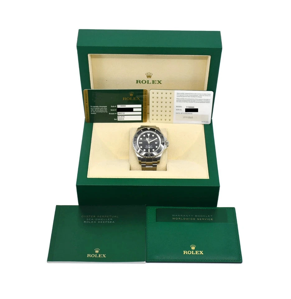 Rolex Sea Dweller Deepsea Stainless Steel Watch 116660