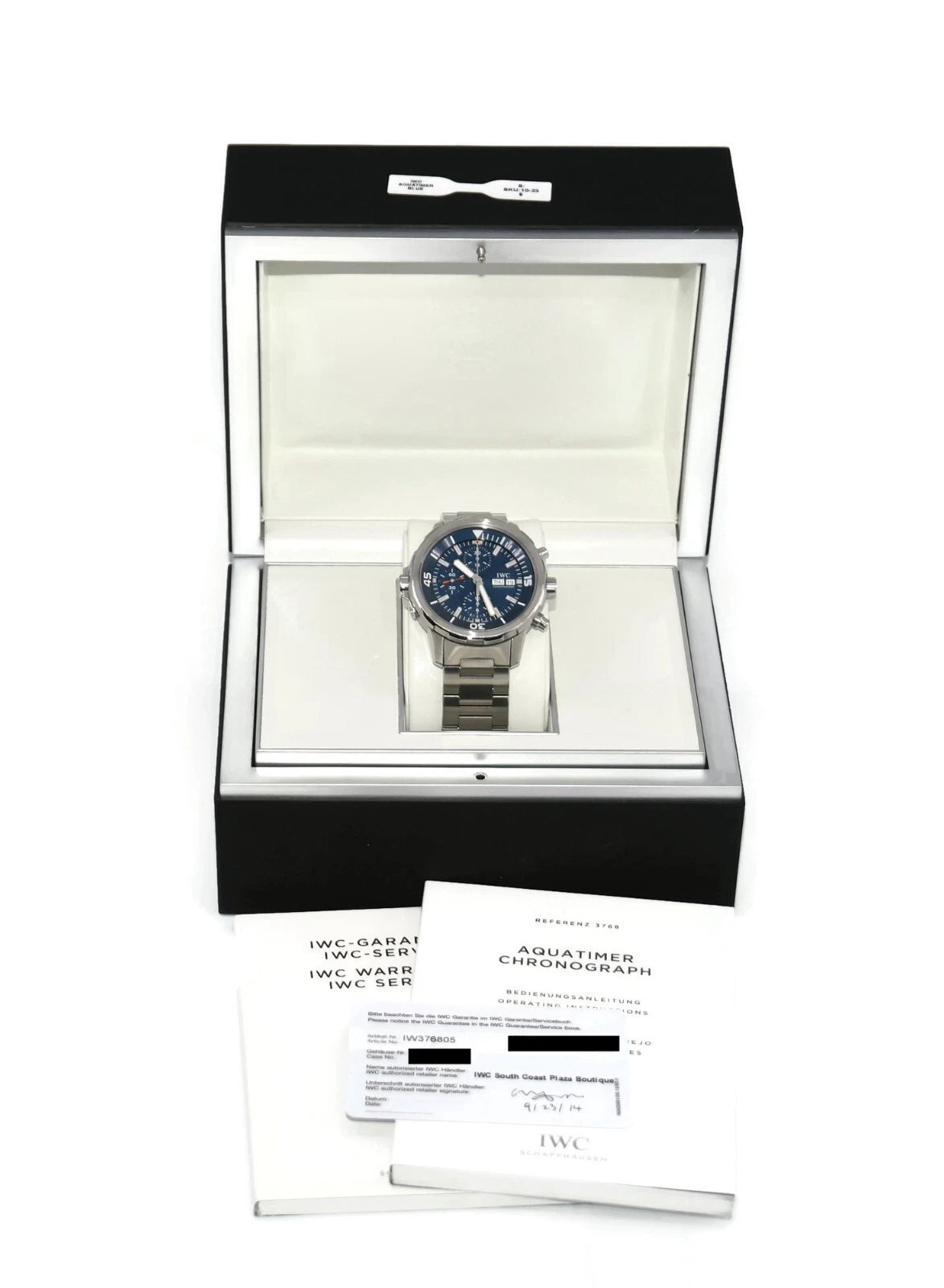 IWC Aquatimer Chronograph Stainless Steel Watch IW376805