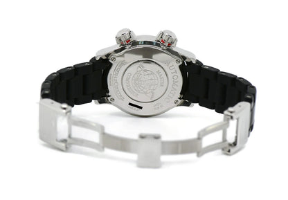 Jaeger LeCoultre Master Compressor Diamond Stainless Steel Watch 148.8.37