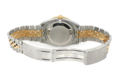 Rolex Datejust Diamond 18K/Stainless Steel Watch 16233