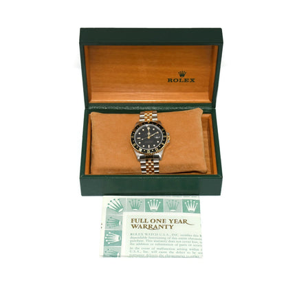 Rolex GMT-Master II 18K/Stainless Steel Watch 16713