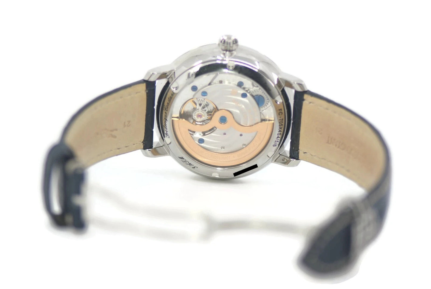 Frederique Constant Slimline Moonphase Stainless Steel Watch FC-705NR4S6
