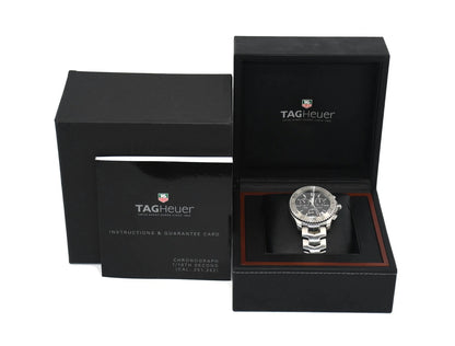 Tag Heuer Link Chronograph Stainless Steel Watch CJ1110