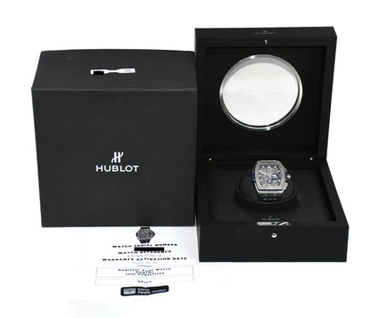 Hublot Spirit Of Big Bang Blue Titanium Watch 641.NX.7170.LR