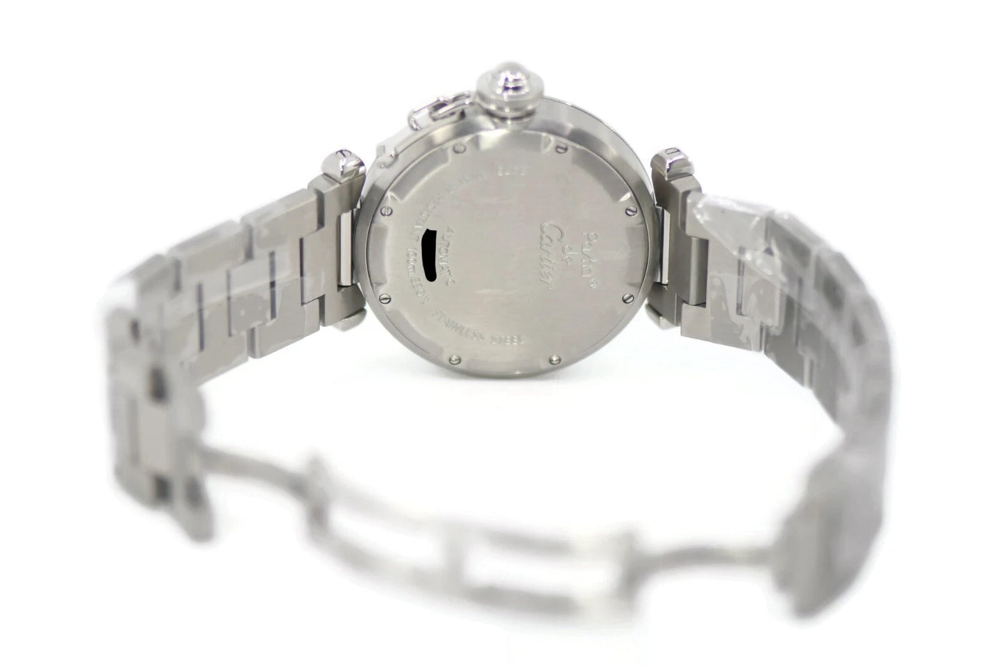 Cartier Pasha C Big Date Stainless Steel Watch W31044M7