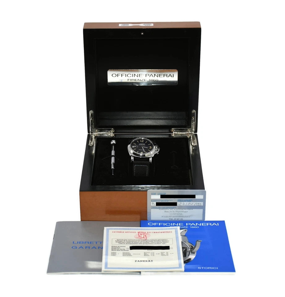 Panerai Luminor Marina Stainless Steel Watch PAM00001