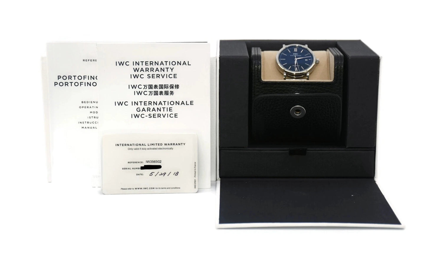 IWC Portofino Stainless Steel Watch IW356502