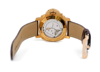 Panerai Luminor GMT 18K Rose Gold Watch PAM00289