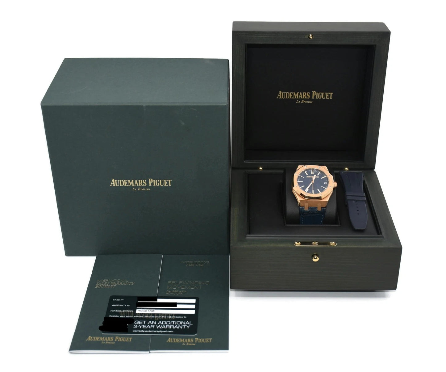 Audemars Piguet Royal Oak 50th Anniversary 18K Rose Gold Watch 15510OR