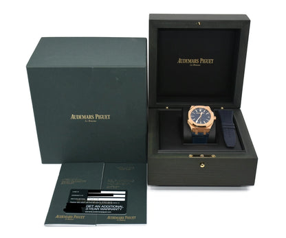 Audemars Piguet Royal Oak 50th Anniversary 18K Rose Gold Watch 15510OR