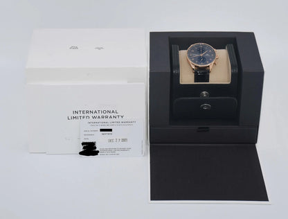 IWC Portuguese Chronograph 18K Rose Gold Watch IW371610