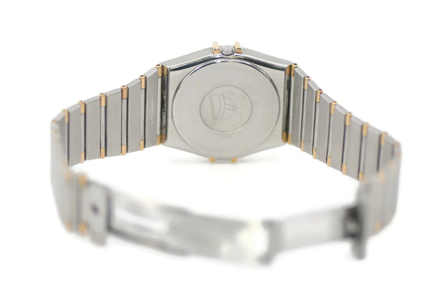 Omega Constellation Two Tone Stainless Steel Watch