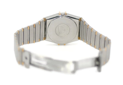 Omega Constellation Two Tone Stainless Steel Watch