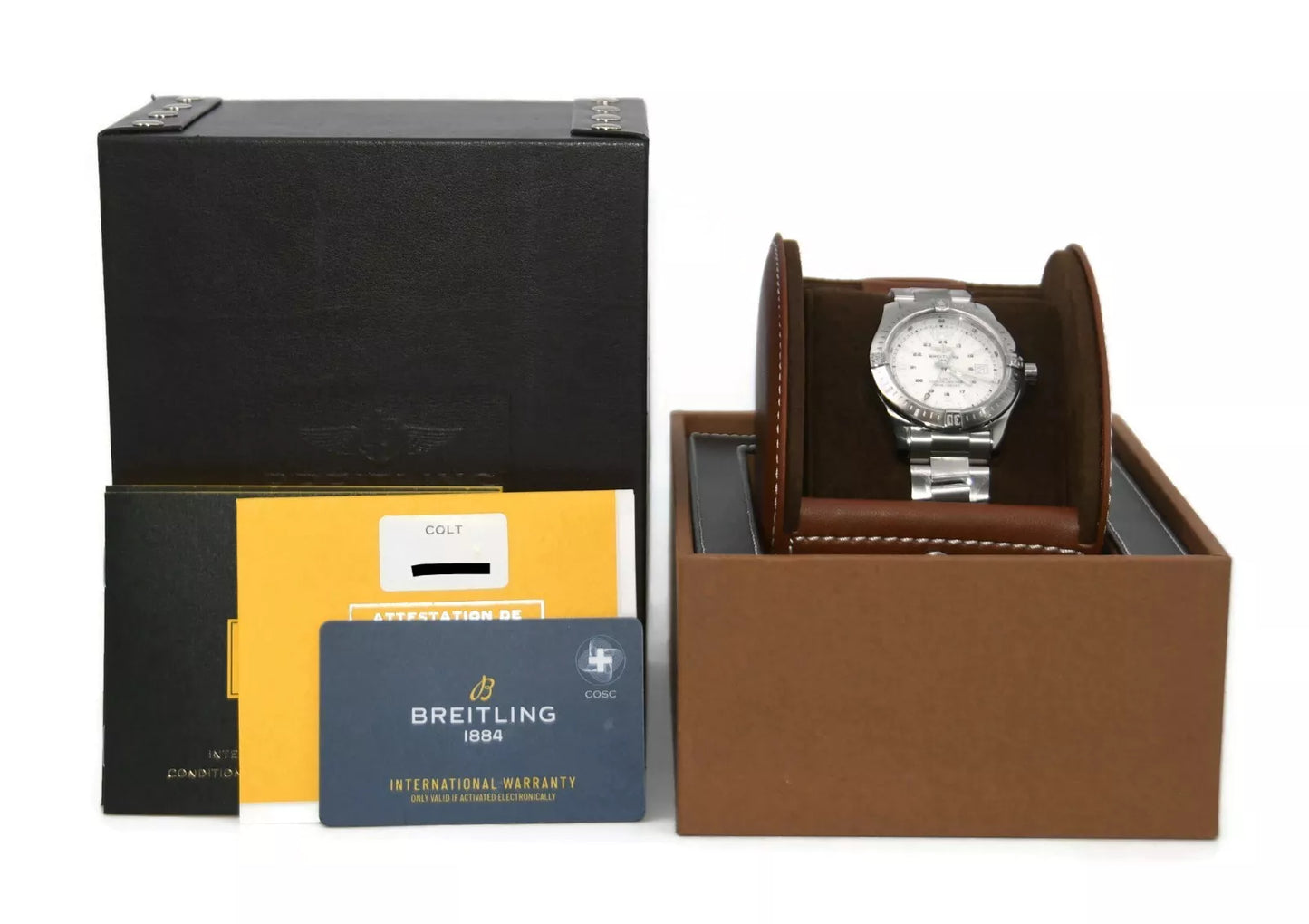 Breitling Colt Stainless Steel Watch A74388