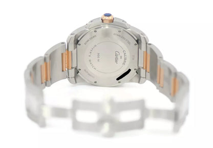 Cartier Calibre 18K/Stainless Steel Watch W7100054