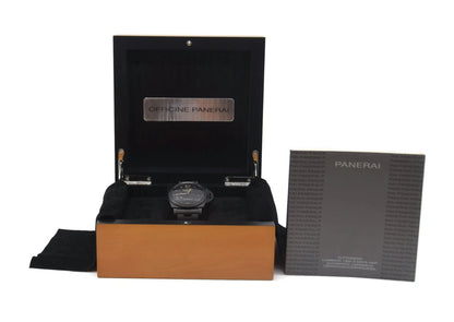 Panerai Luminor GMT Tuttonero Black Ceramic Watch PAM438