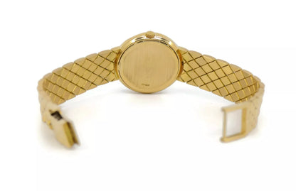 Patek Philippe Calatrava Diamond 18K Yellow Gold Watch 4820J