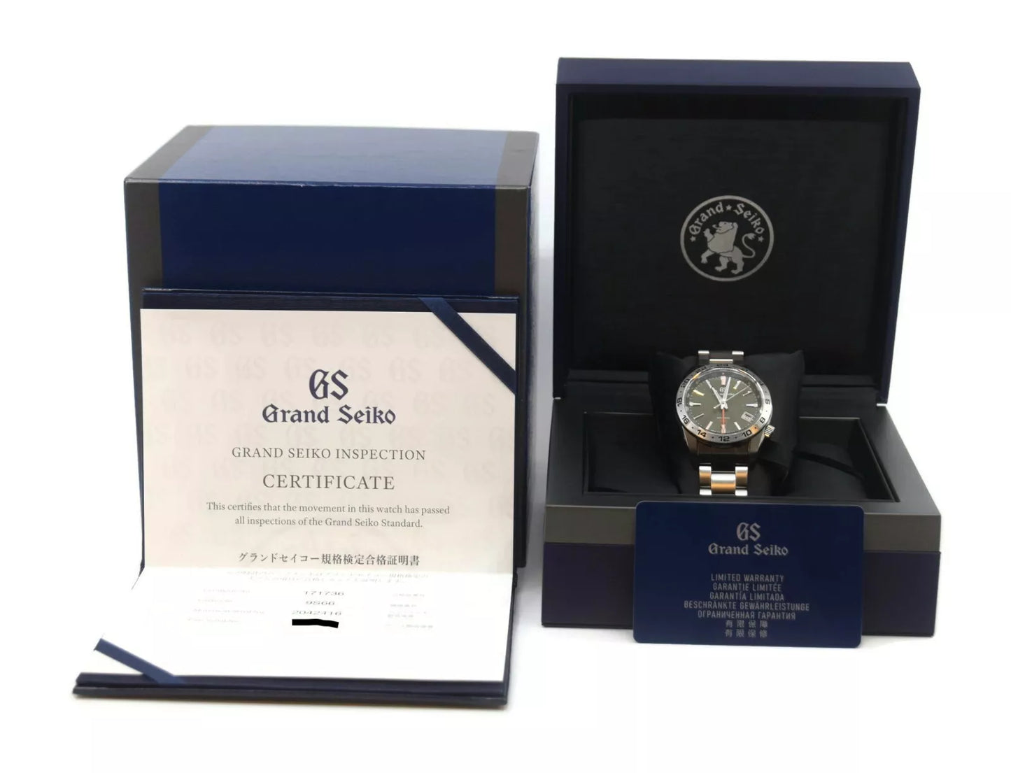 Grand Seiko Sport GMT Stainless Steel Watch SBGM247