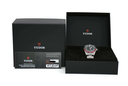Tudor Black Bay GMT Pepsi Stainless Steel Watch 79830RB