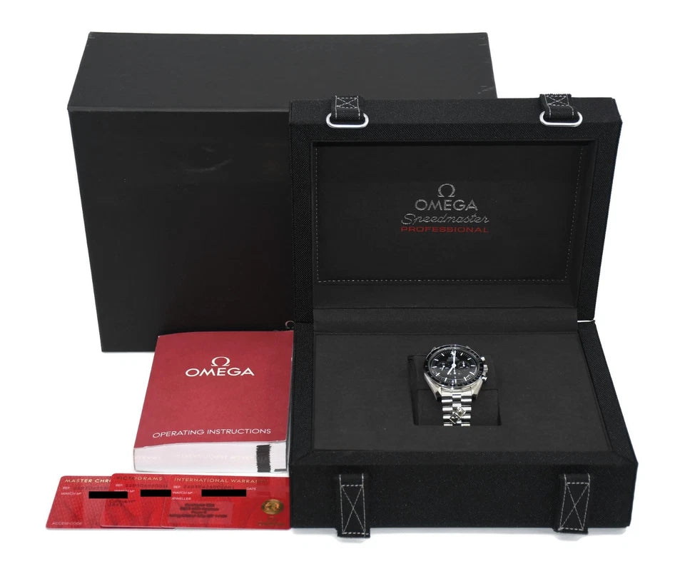 Omega Speedmaster Moonwatch Dominos Stainless Steel Watch 310.30.42.50.01.001
