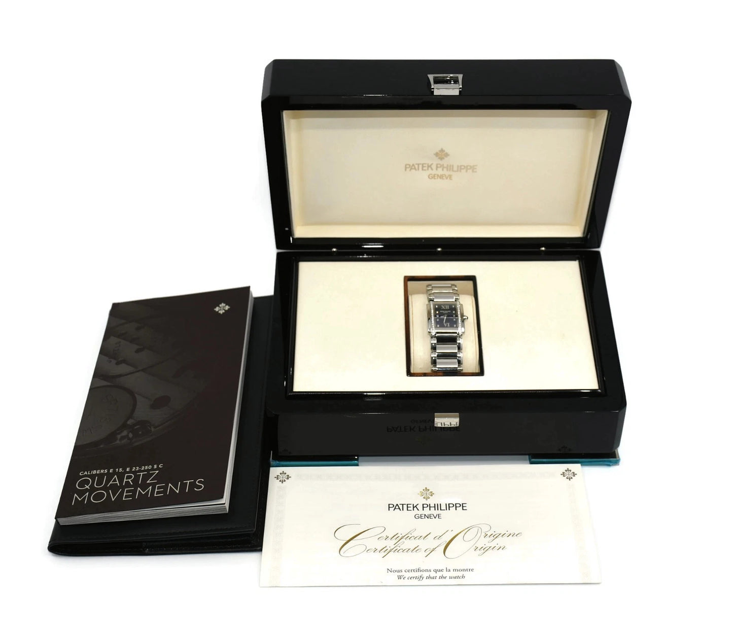 Pate Philippe Twenty-4 Diamond Stainless Steel Watch 4910/10A-012