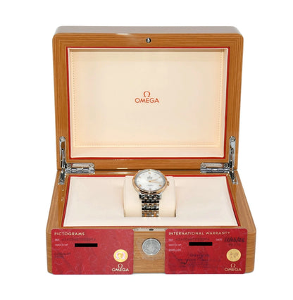 Omega DeVille Presitge 18K/Stainless Steel Watch 424.20.40.20.02.004