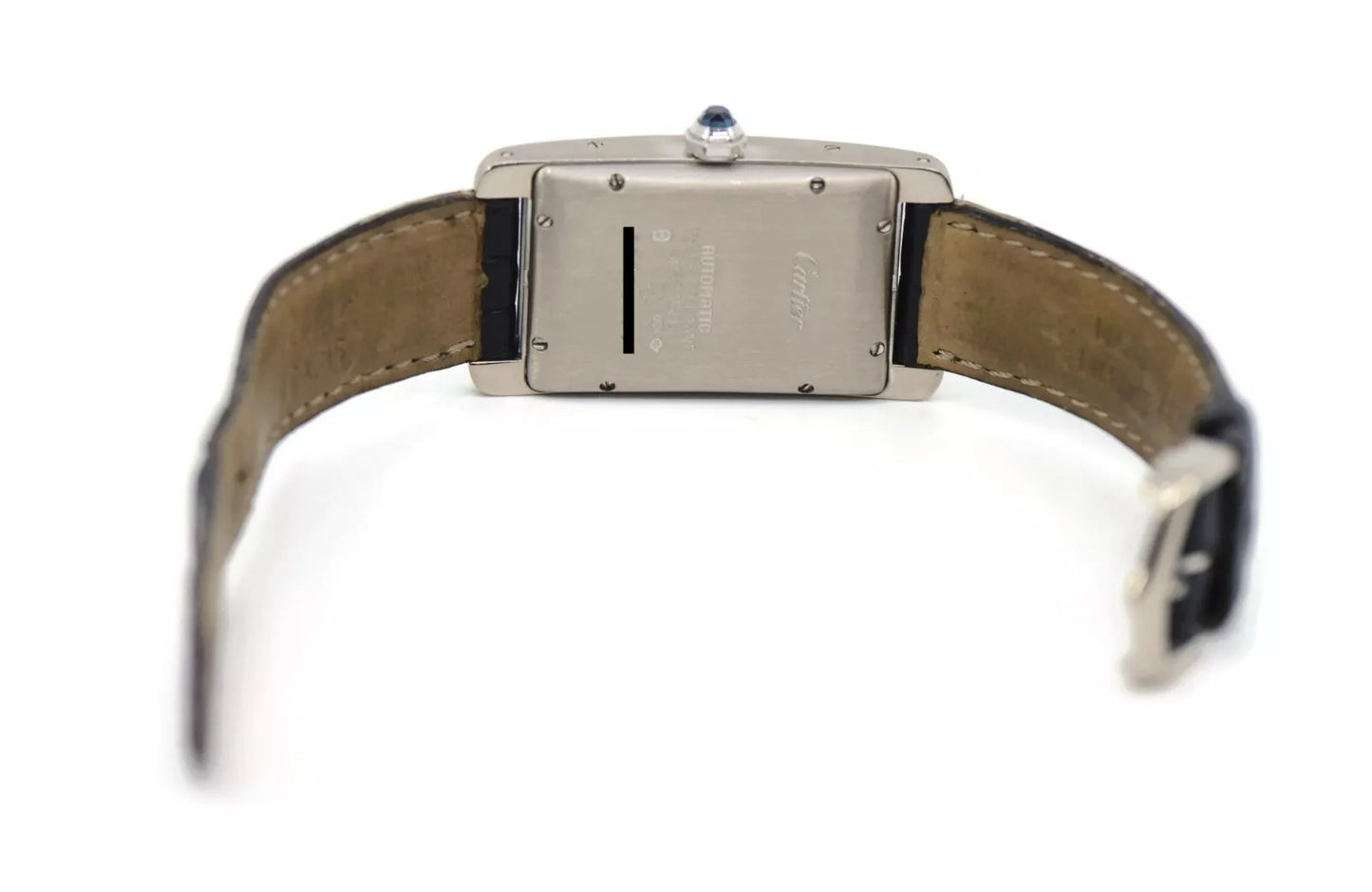 Cartier Tank Americaine Midsize 18K White Gold Watch 1726