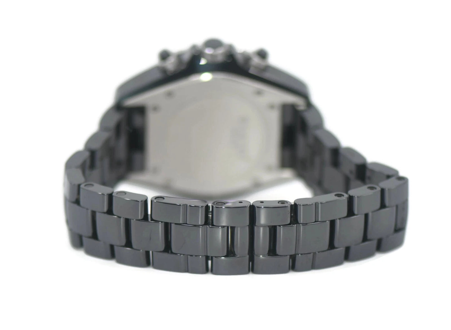 Chanel J12 Chronograph Black Ceramic Watch H0940