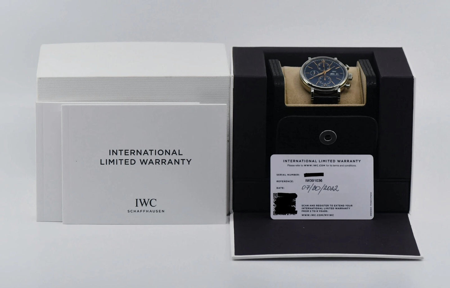 IWC Portofino Chronograph Stainless Steel Watch IW391036