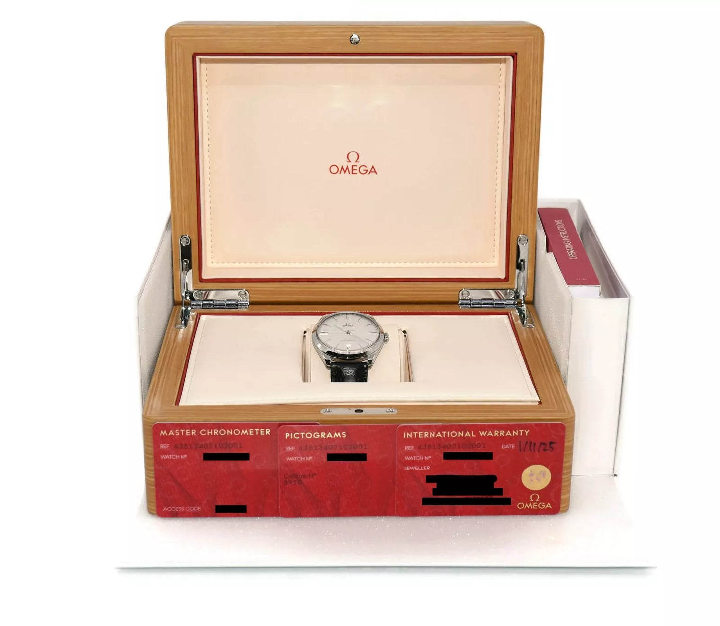 Omega DeVille Tresor Stainless Steel Watch 435.13.40.21.02.001