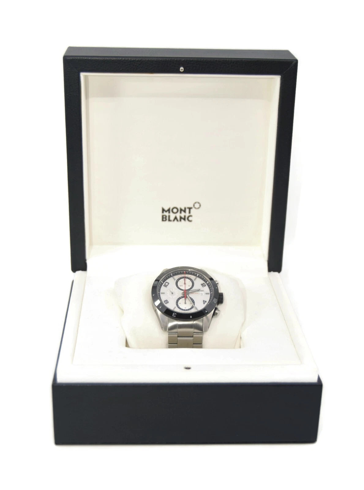 Montblanc Timewalker Chronograph Stainless Steel Watch 7424