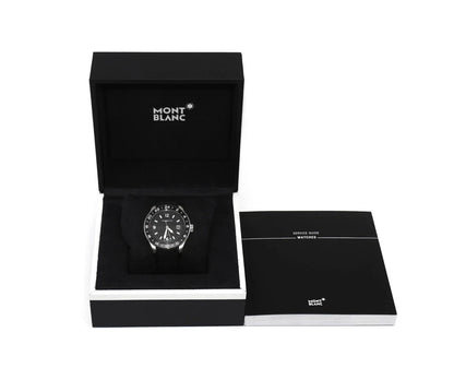 Montblanc 1858 GMT Stainless Steel Watch 129766