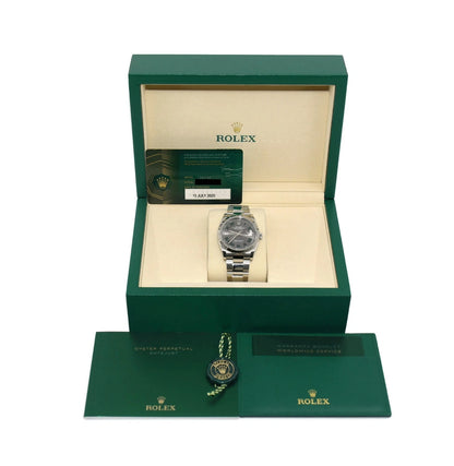 Rolex Datejust 36 Wimbledon Stainless Steel Watch 126234