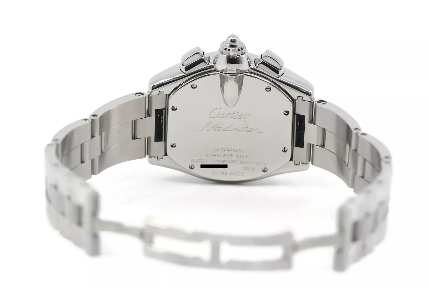 Cartier Roadster XL Chronograph Stainless Steel Watch W62020X6