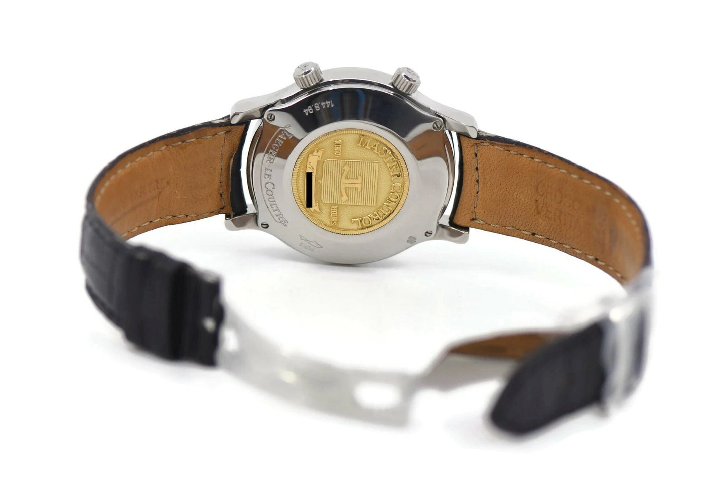 Jaeger LeCoultre Memovox Stainless Steel Watch 144.8.94