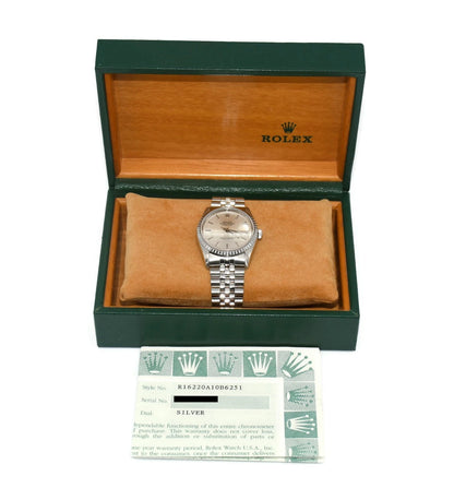 Rolex Datejust Stainless Steel Watch 16220