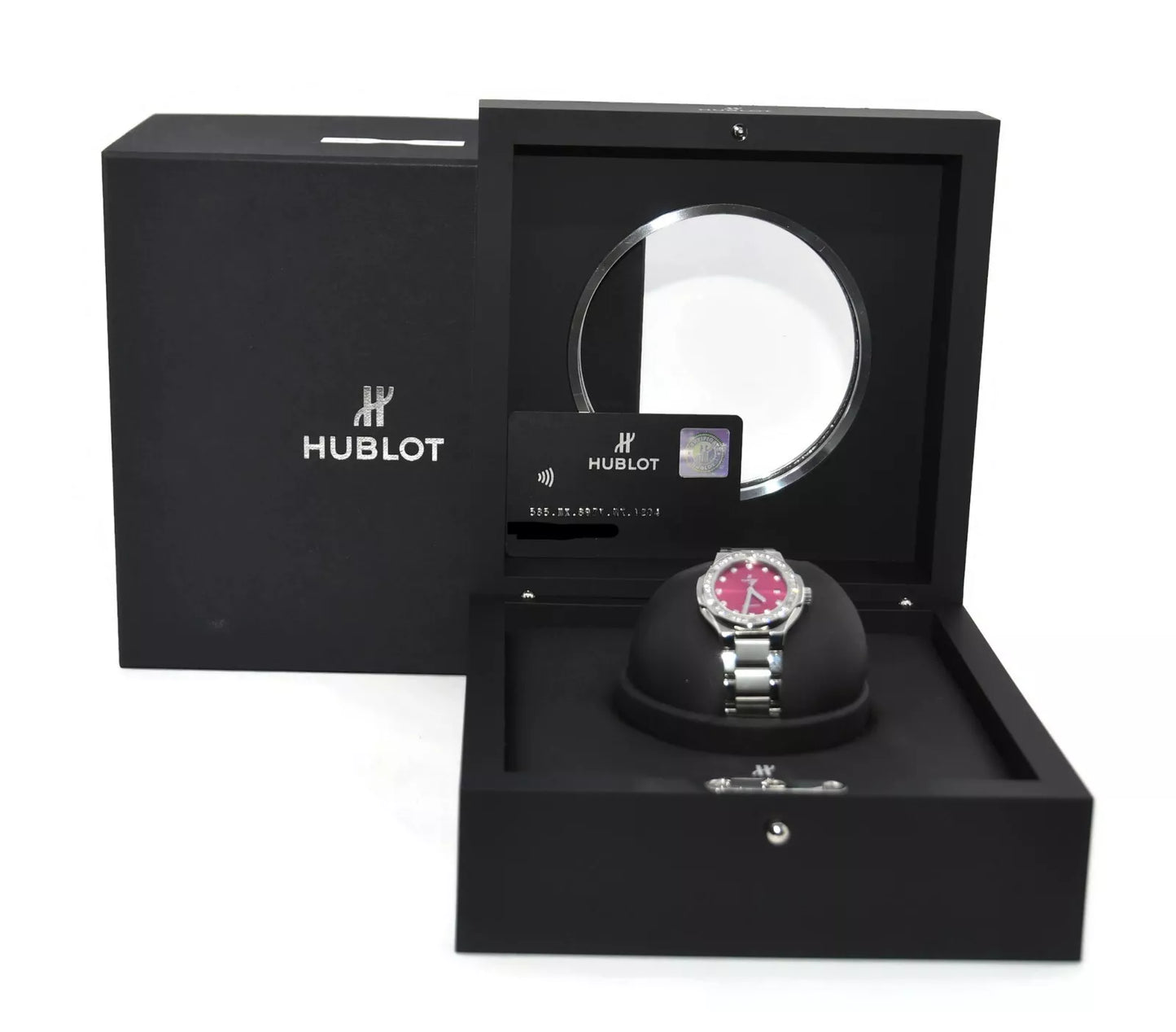 Hublot Classic Fusion Diamond Titanium Watch 585.NX.897V.NX.1204