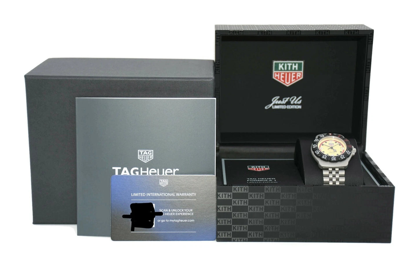 Tag Heuer Kith Formula 1 Limited Edition Watch Stainless Steel WA121F