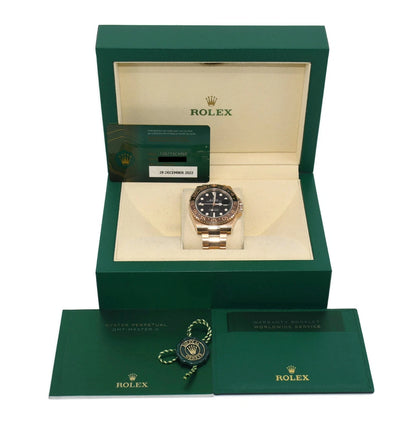 Rolex GMT-Master II 18K Rose Gold Watch 126715CHNR