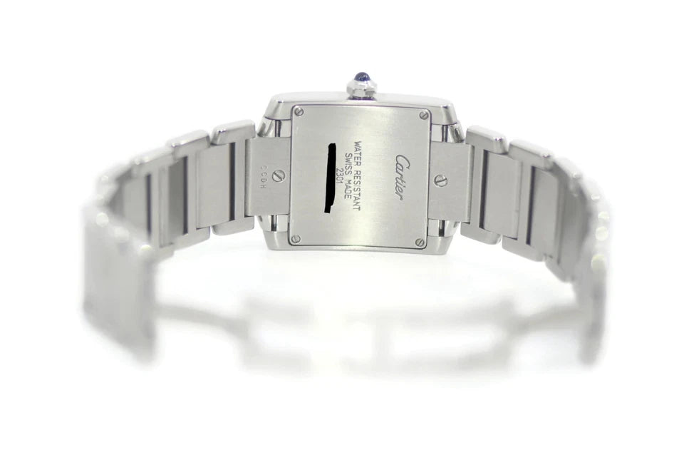 Cartier Tank Midsize Stainless Steel Watch W51003Q3